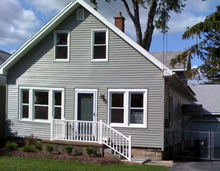 front of home